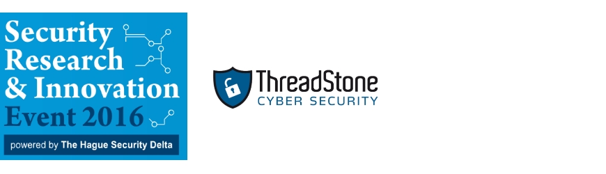 ThreadStone in innovation room op Security Research and Innovation Event 2016
